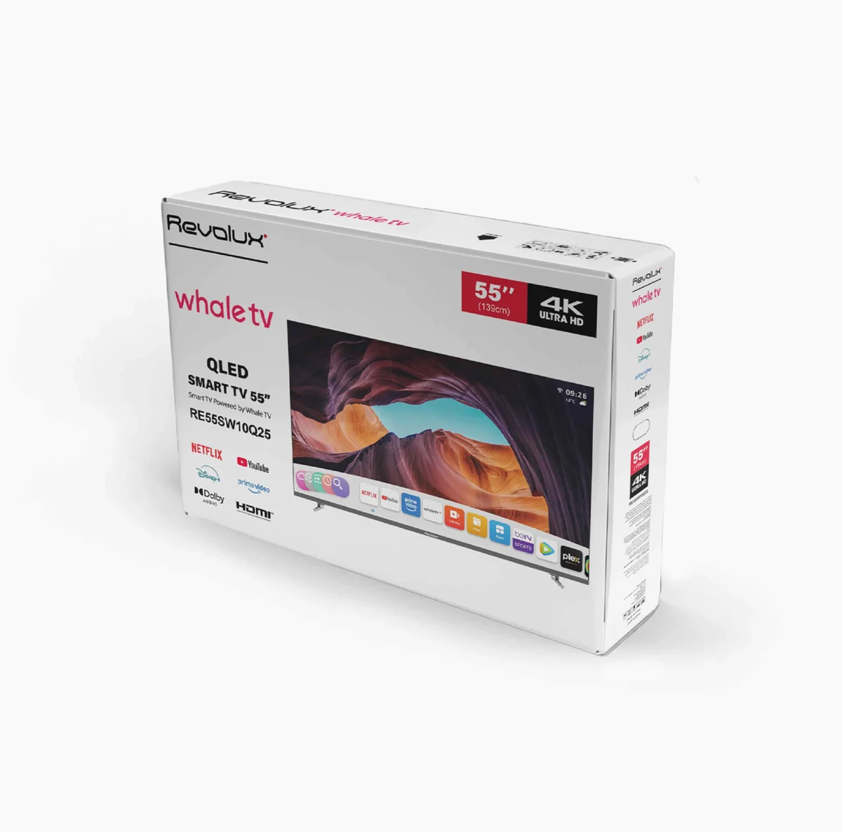 QLED Whale TV 55" 4K ULTRA HD (RE55SW10Q25)